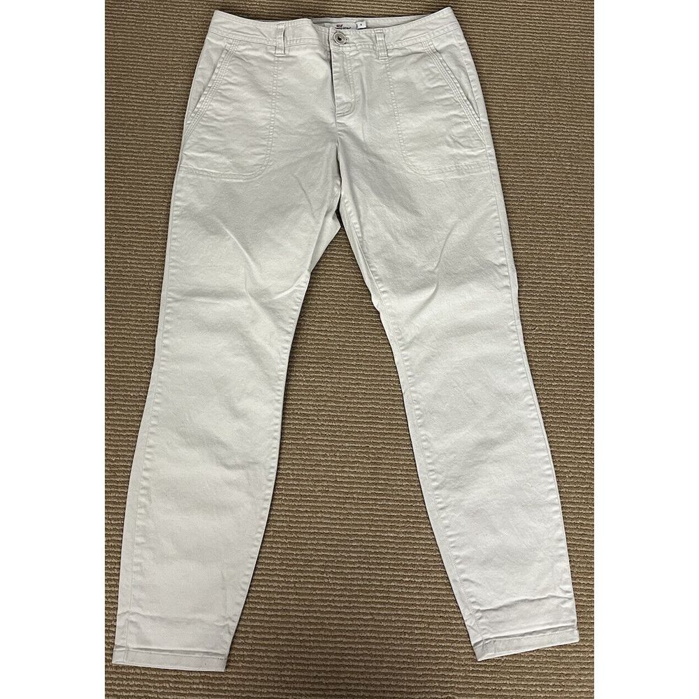 Vineyard‎ Vines Women Beige Jeans Pants Size 6 Cotton